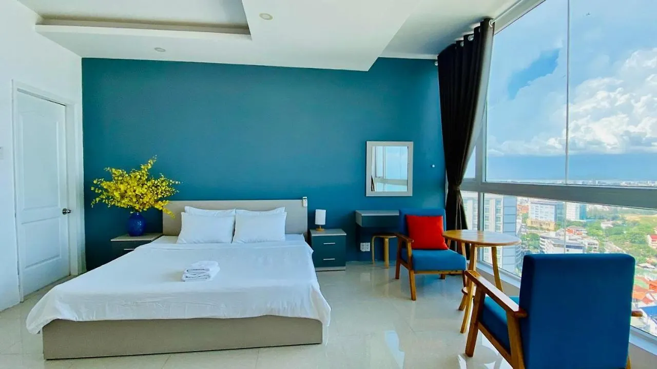 Apartment Sky Villas - Oasky Tower Vung Tau, Pool And Gym, Beachfront
